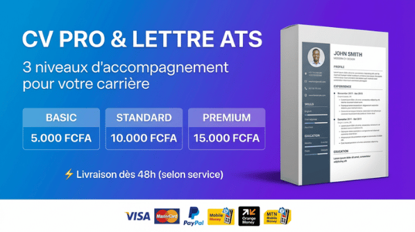 Optimisation de CV & Lettre de Motivation / CV & Cover Letter Optimization (ATS-Friendly)