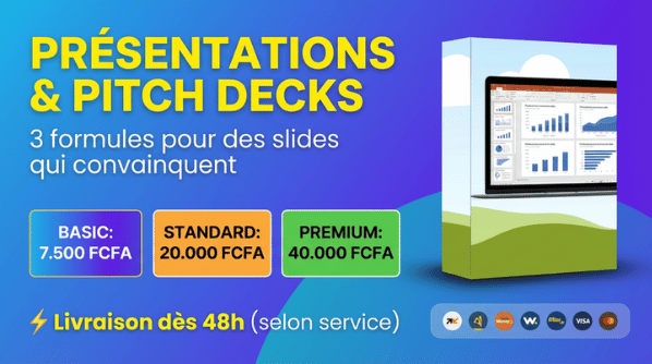Création de Présentations PowerPoint & Pitch Deck Professionnels