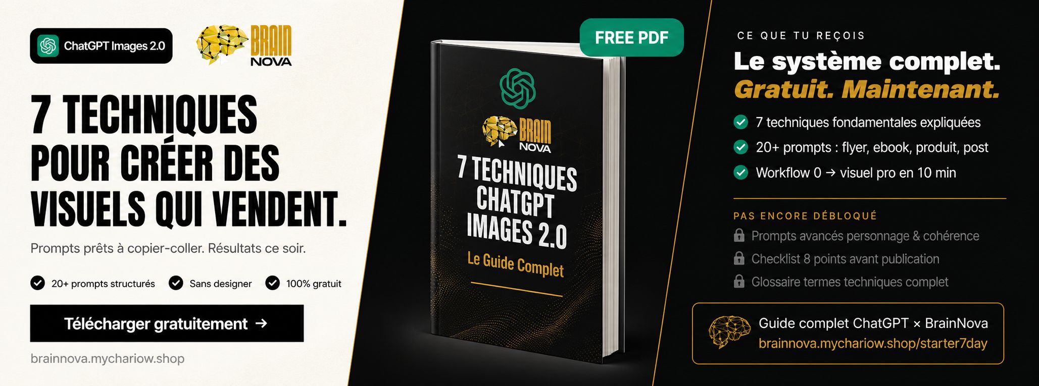 7 Techniques ChatGPT Images 2.0 — Guide Complet BrainNova