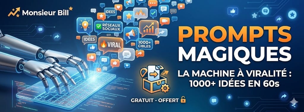 LA MACHINE À VIRALITÉ : 1000+ Idées de Contenus en 1 Minute avec l'IA