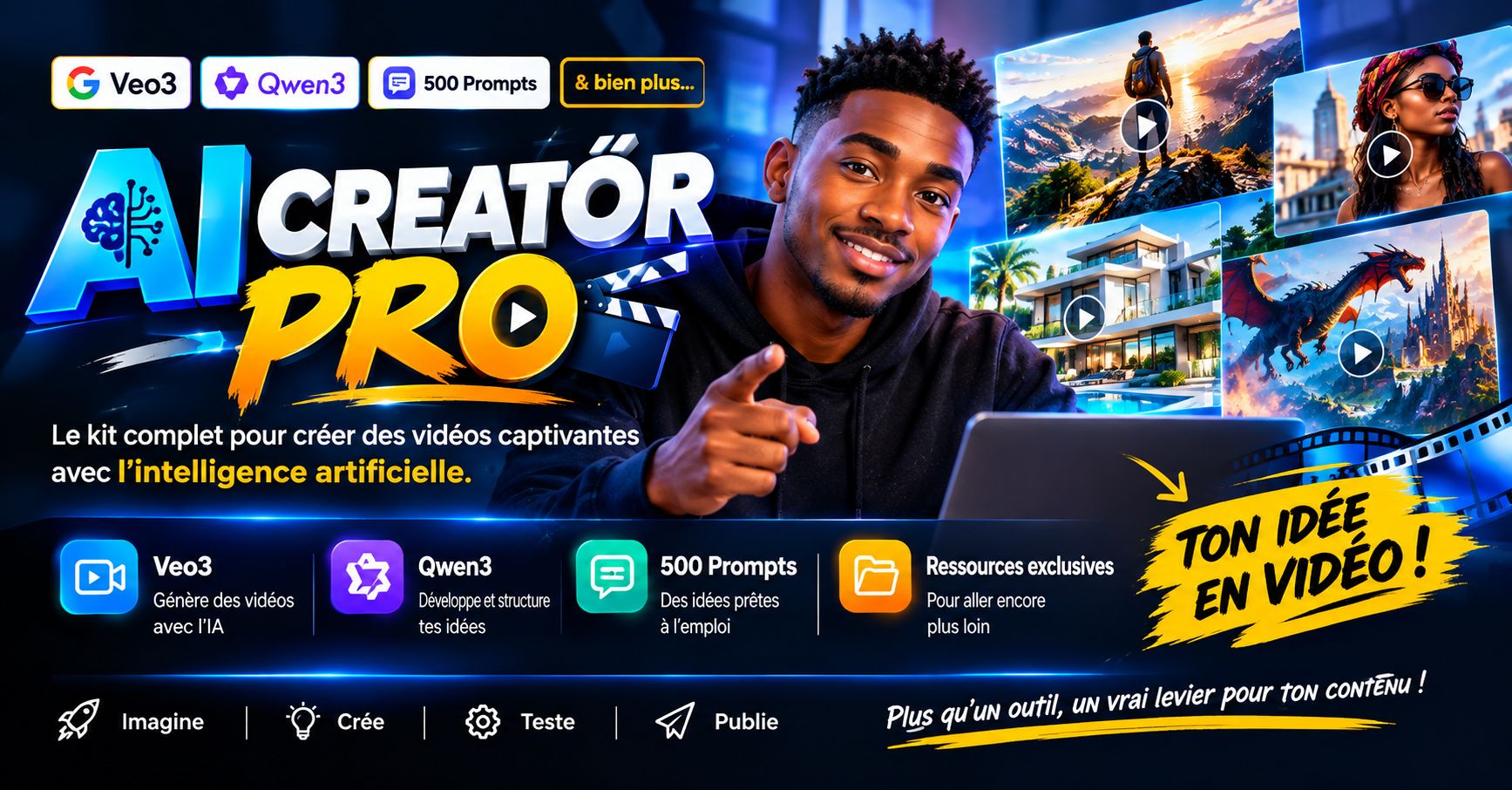 FORMATION CREATION DE VIDEO AVEC IA
