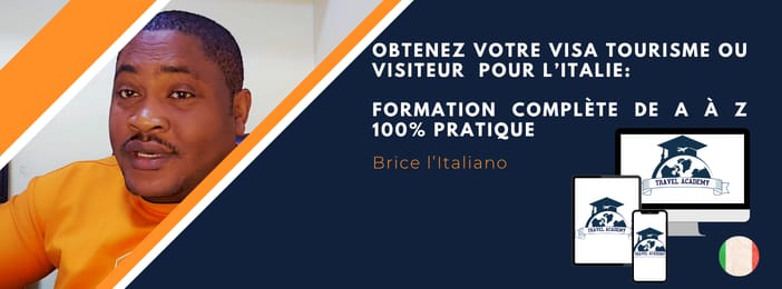 Formation demande de visa Italie de A à Z