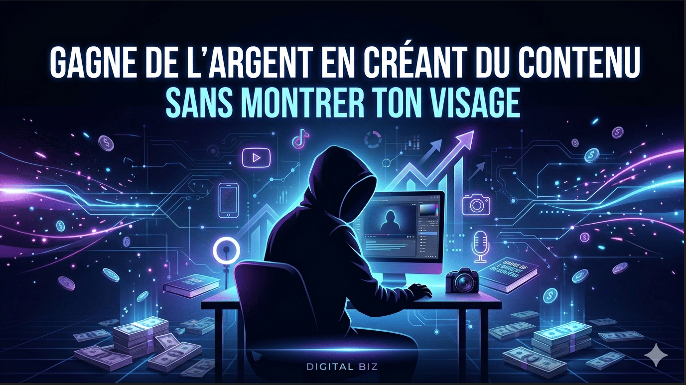 Créer du Contenu Sans Montrer Son Visage : Le Guide Complet pour Débutants