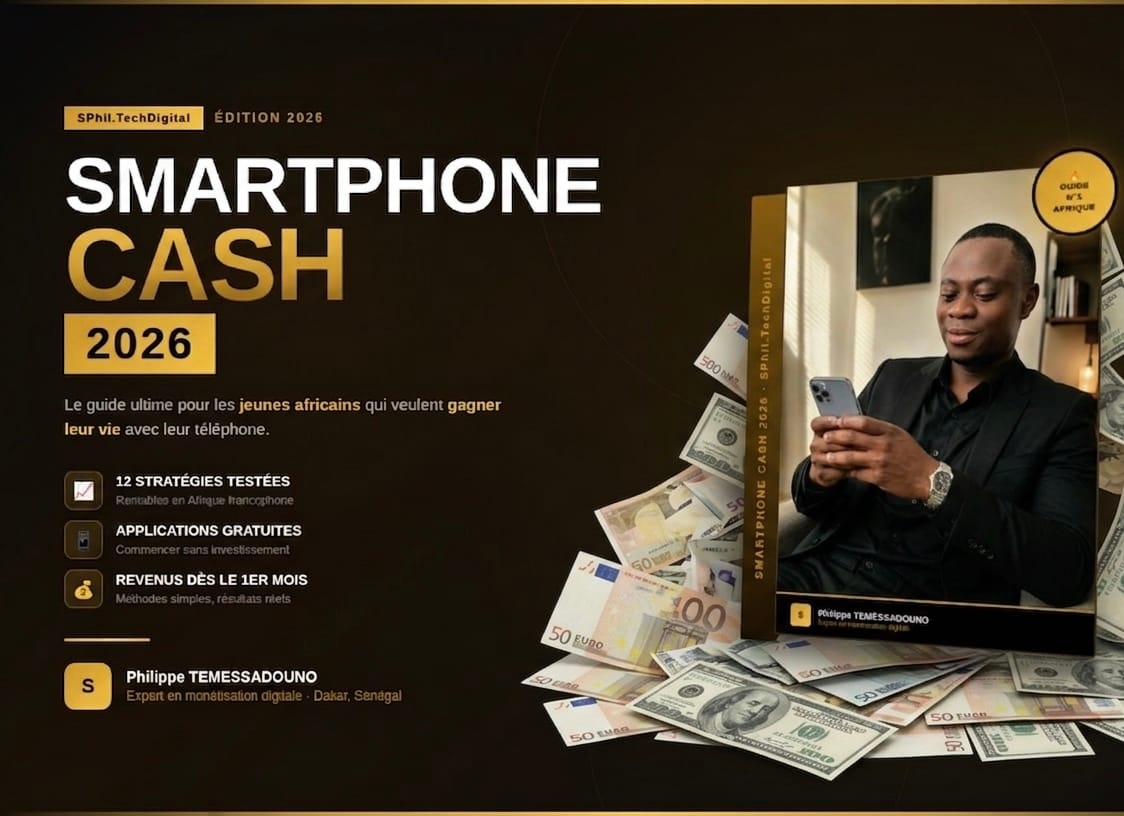 Gagne de l’argent avec ton téléphone : Smartphone Cash 2026 – Guide complet
