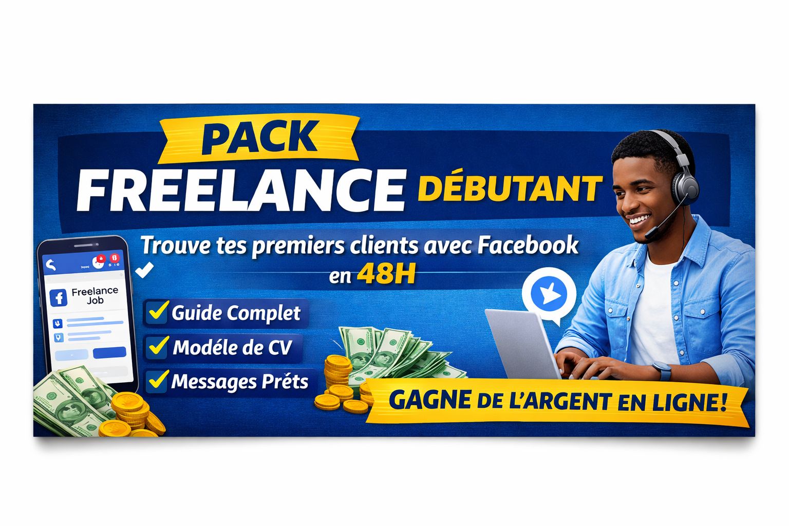 Comment obtenir ses premiers clients en freelance avec Facebook (Afrique)