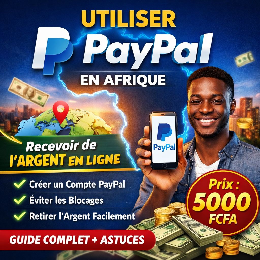 Comment utiliser PayPal en Afrique et recevoir de l’argent depuis l’Europe