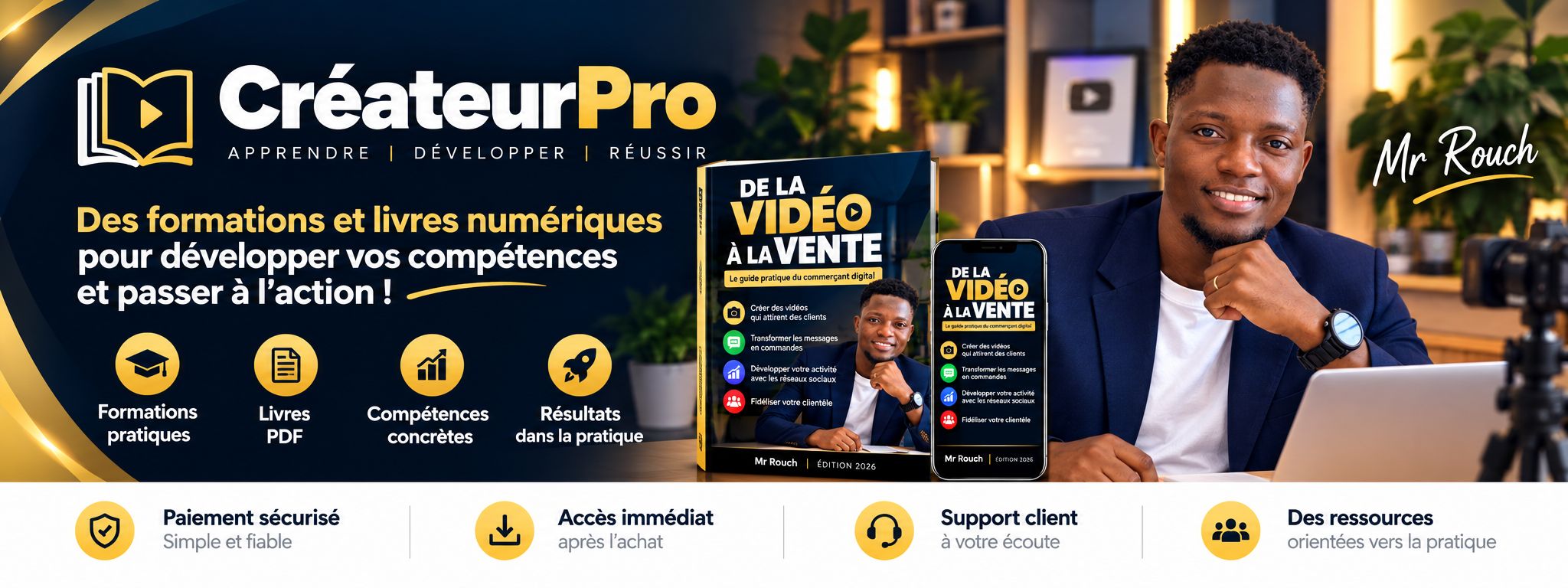 DE LA VIDÉO À LA VENTE - Mr Rouch