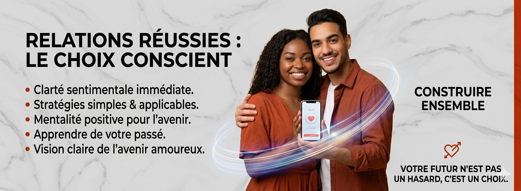 Comment réussir sa vie de couple sans se précipiter par peur du temps qui passe