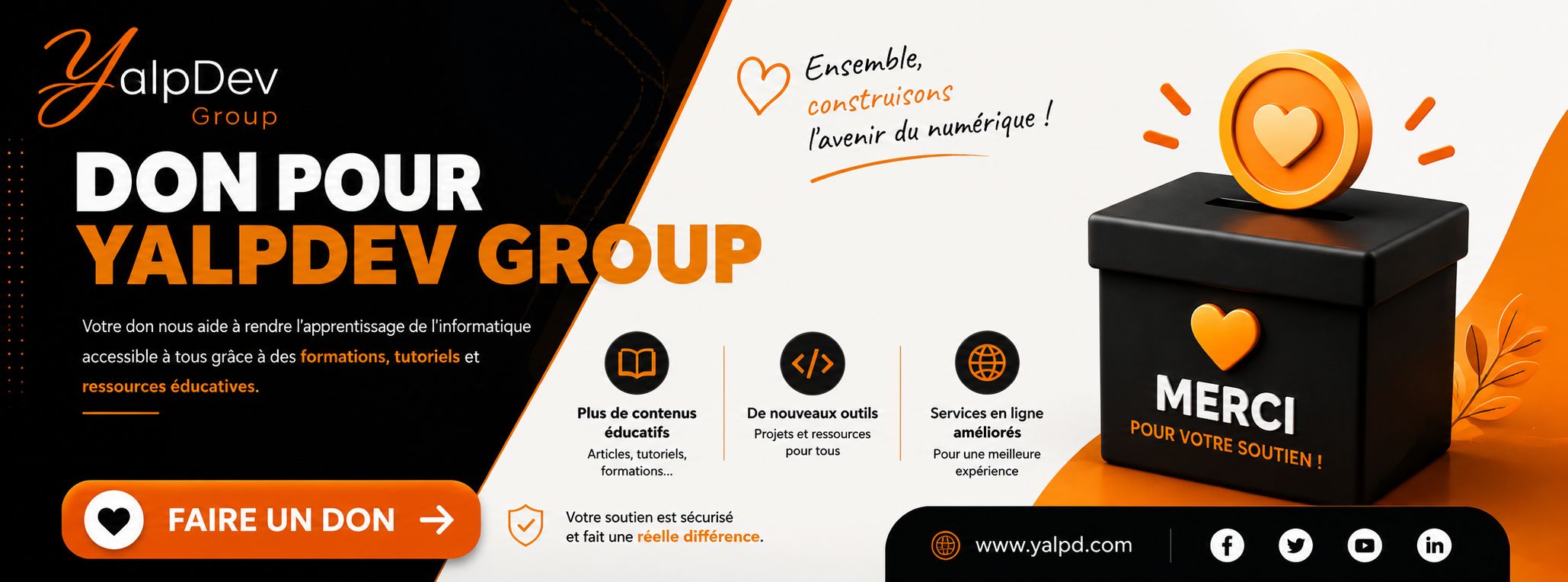 Donnez pour YalpDev Group
