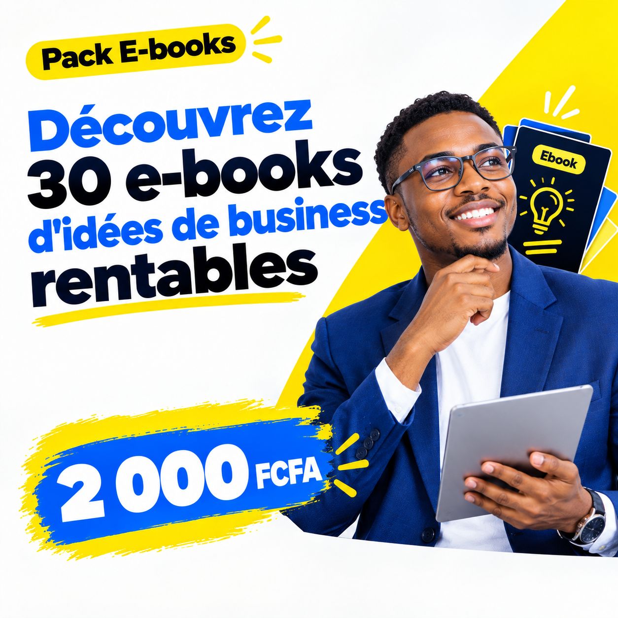 Découvrez 30 e-books d'idées de business rentables – Pack PDF complet pour entrepreneurs ambitieux