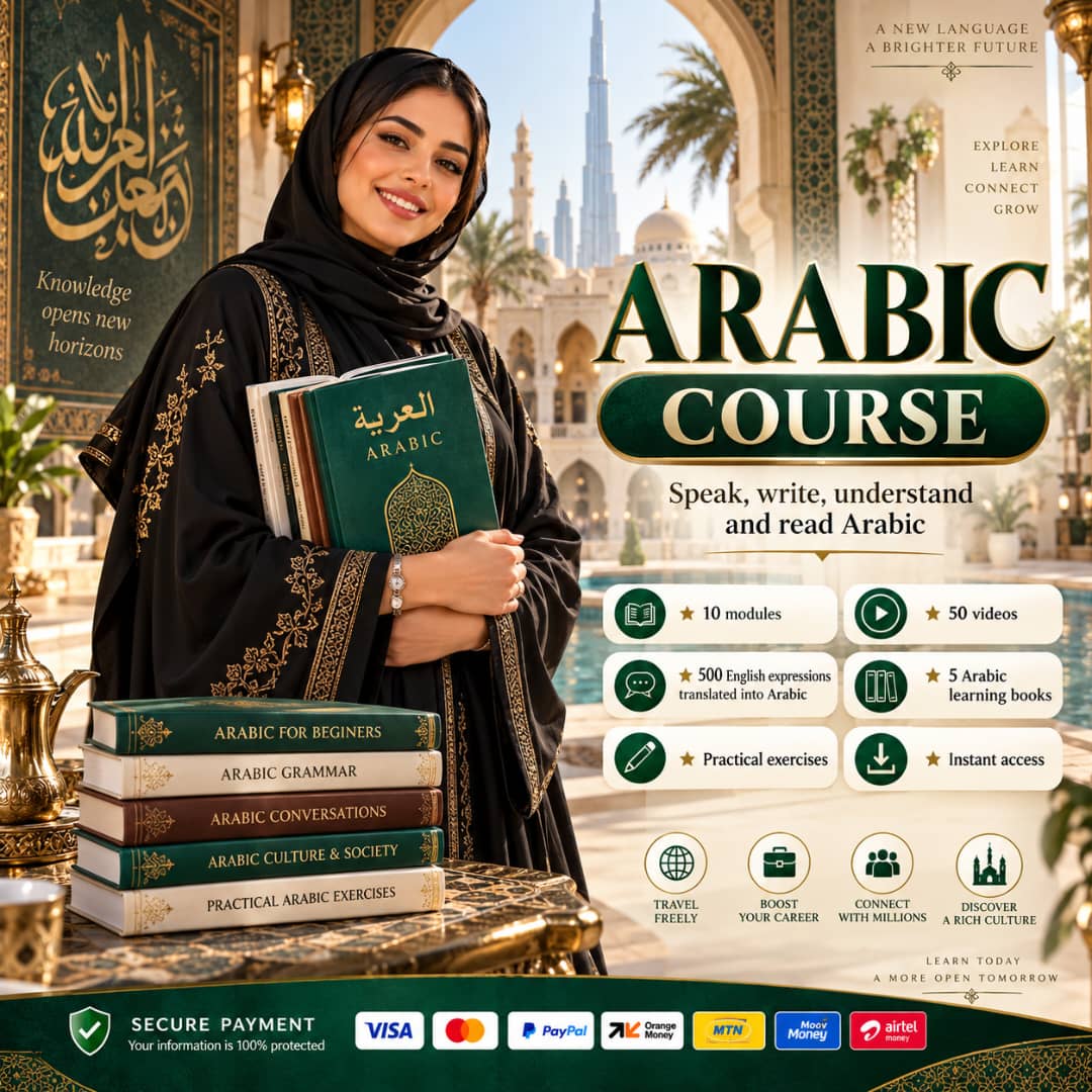 Master Arabic Fast: Downloadable Course for Fluent Speaking
