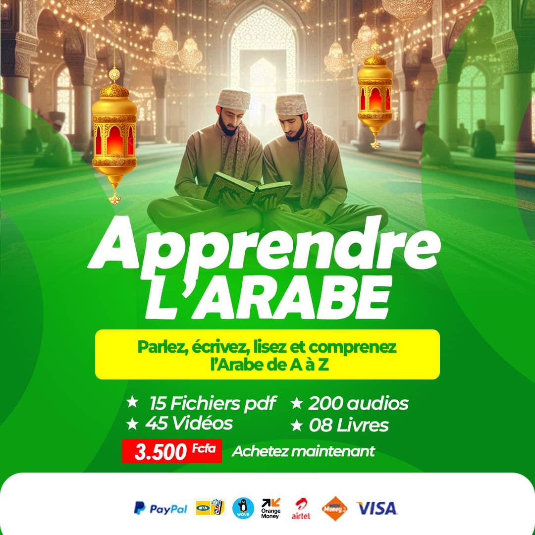 🌙 Apprenez l’Arabe Facilement et Rapidement Même Si Vous Partez De Zéro