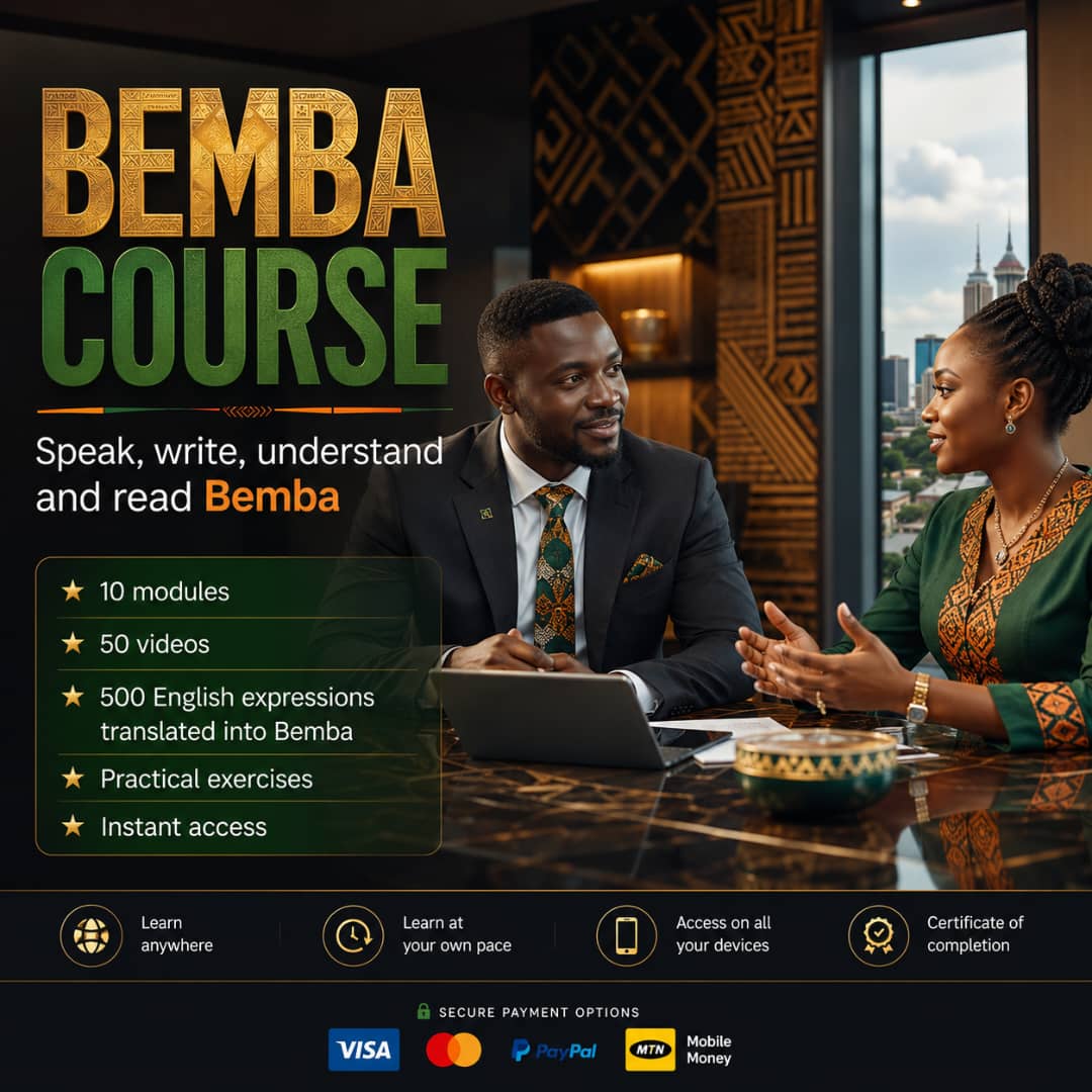 Master Bemba Faster With The Ultimate Digital Course