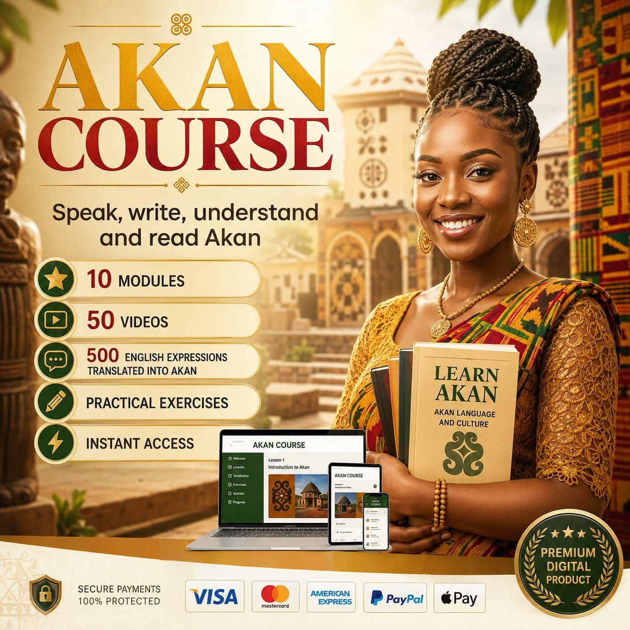Master Akan and Unlock the Door to Ghana