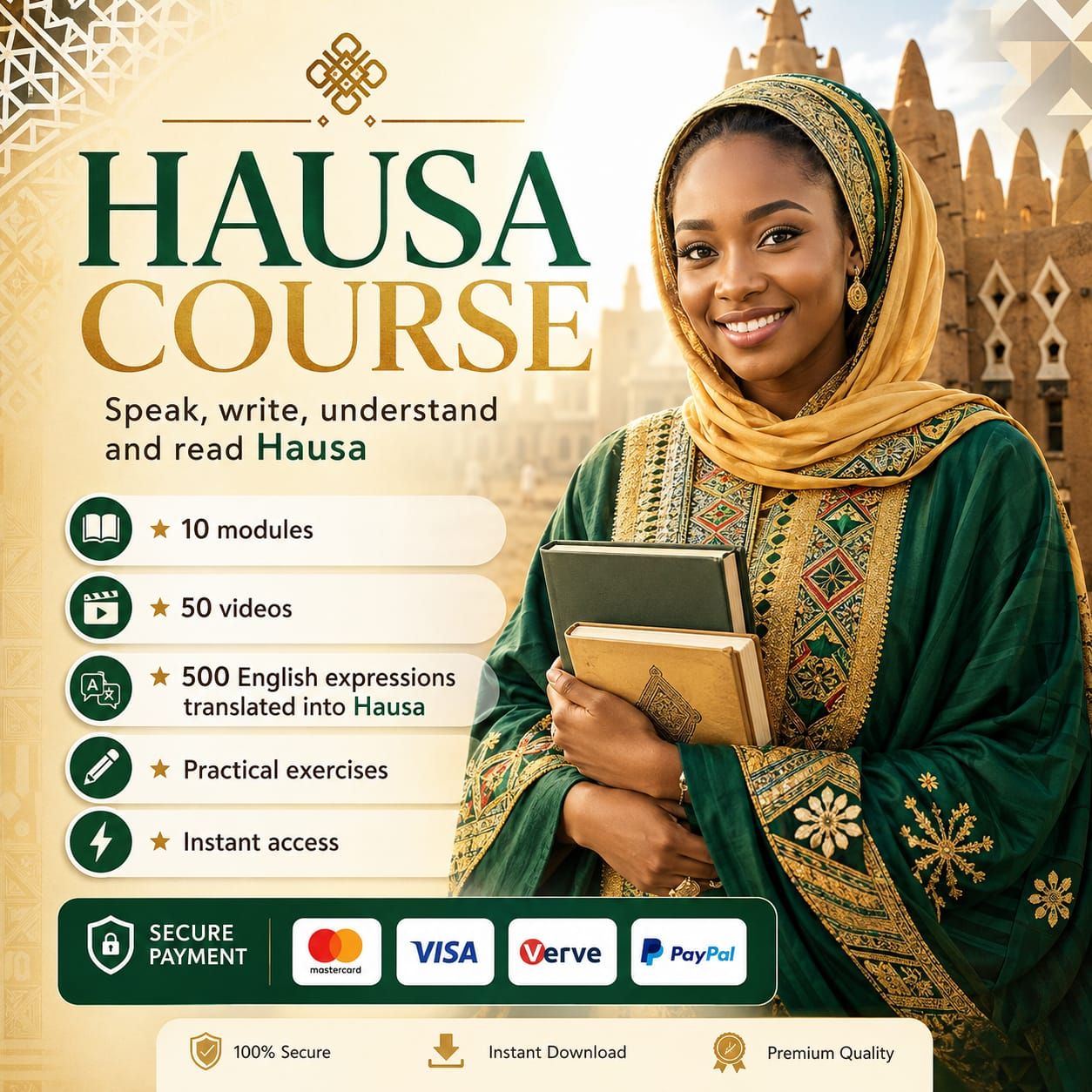 Learn Hausa the Smart, Practical and Effective Way.