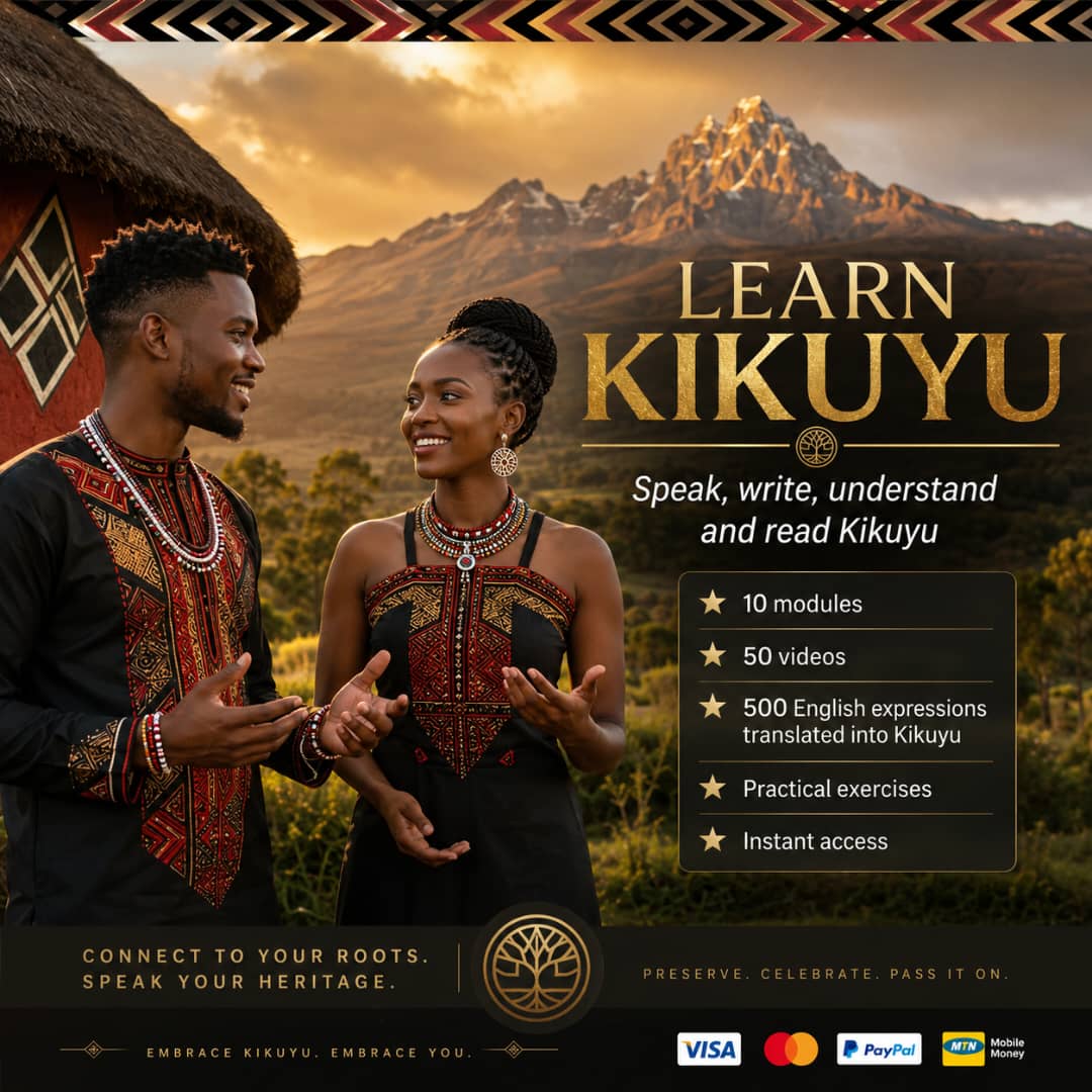 Learn Kikuyu: Speak, Understand, Read and Write Like a Native
