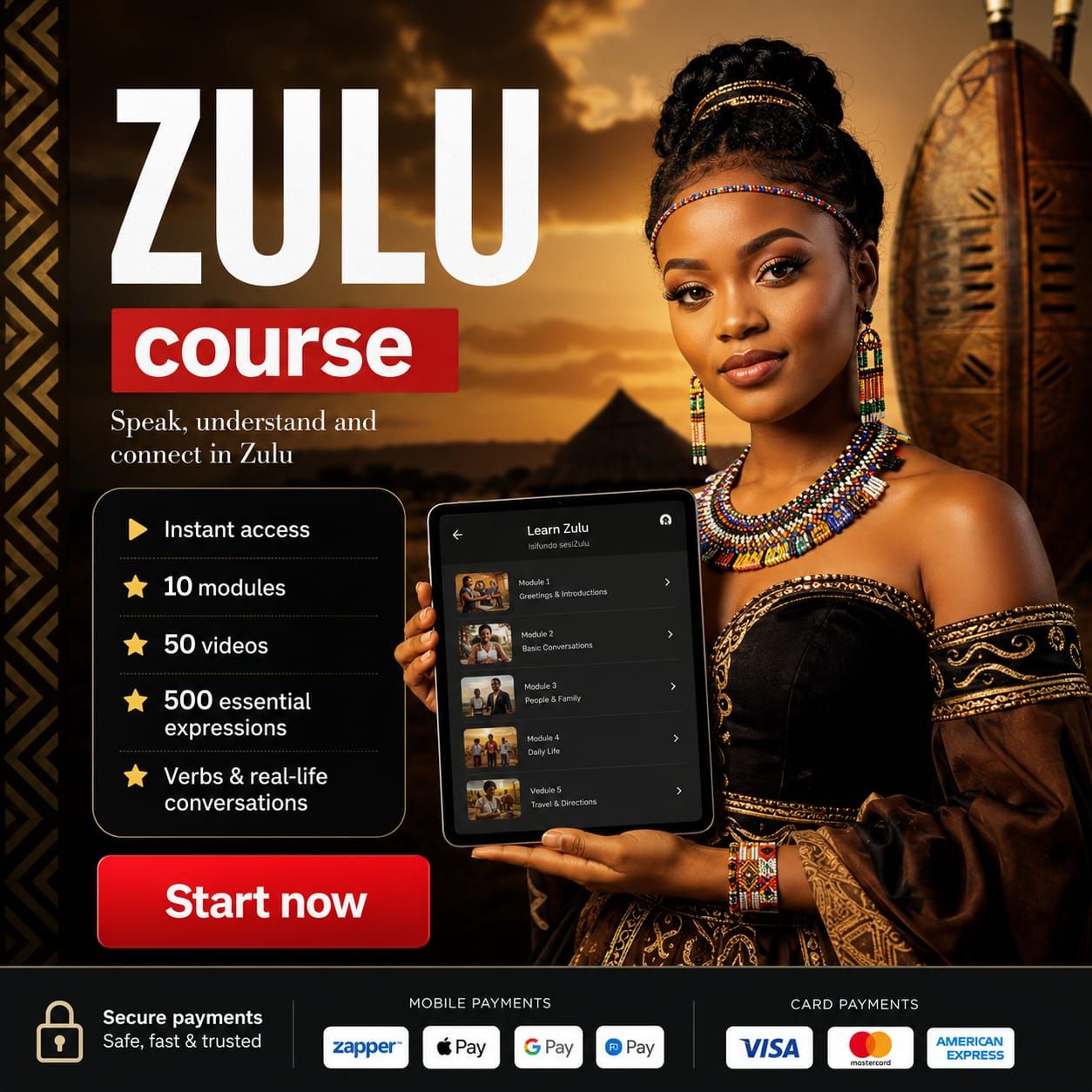 Master Zulu: Speak, Understand, Connect – Your Gateway to South Africa