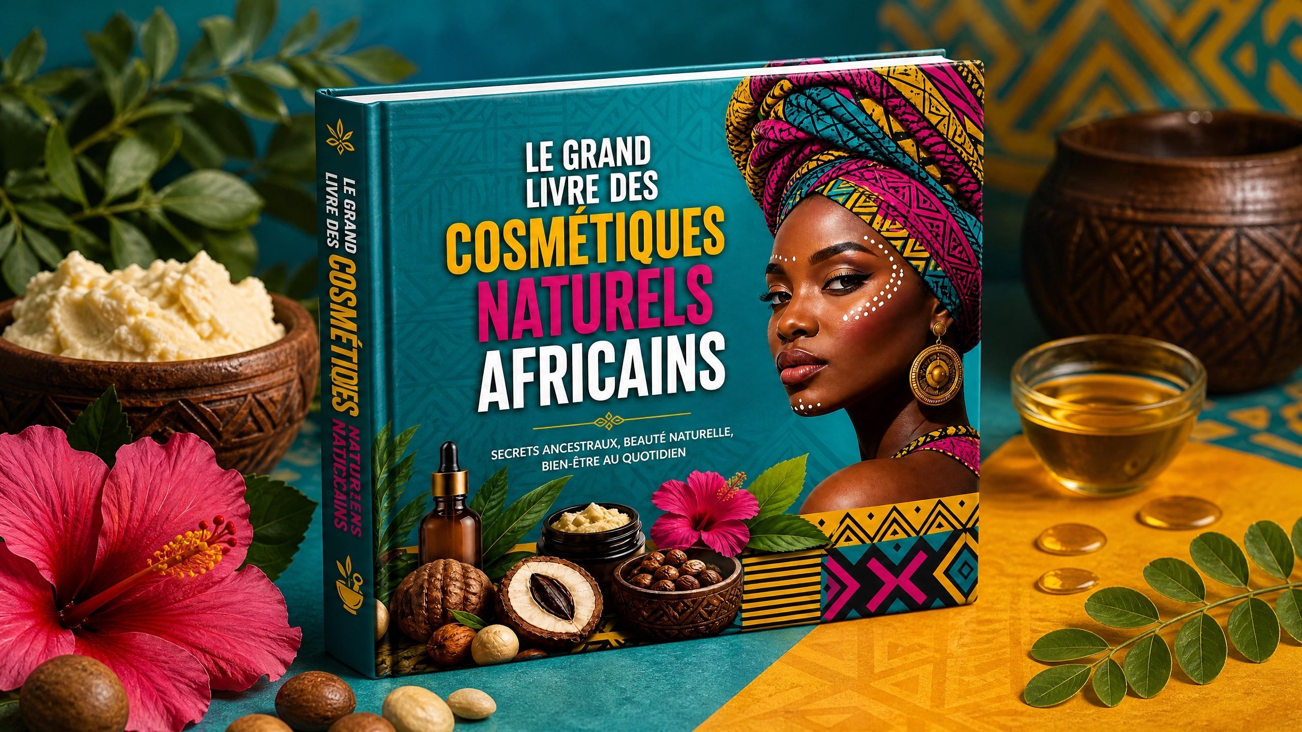LE GRAND LIVRE DES COSMÉTIQUES NATURELS AFRICAINS