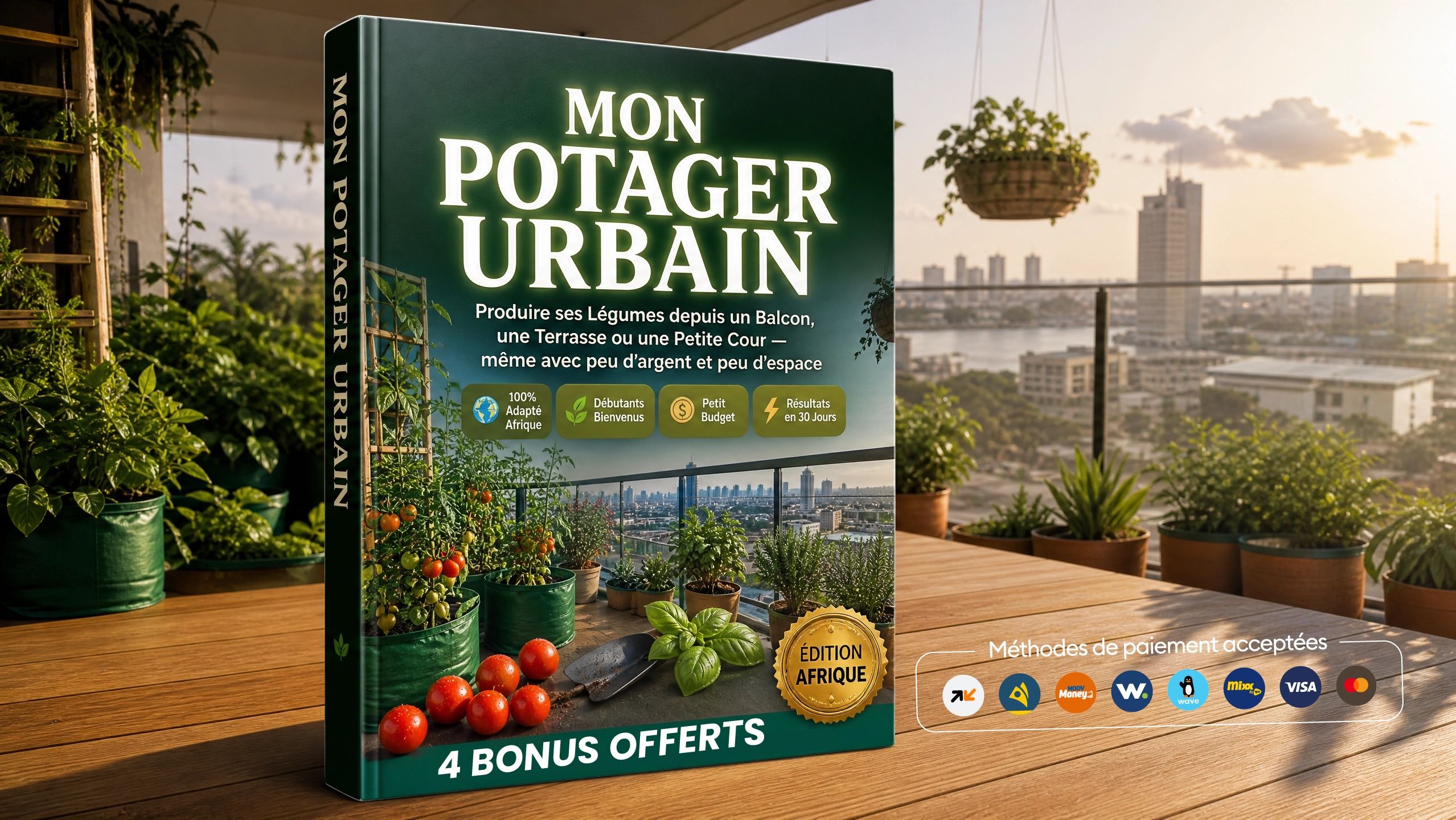 Mon Potager Urbain : Produisez Vos Propres  Légumes Frais depuis chez vous