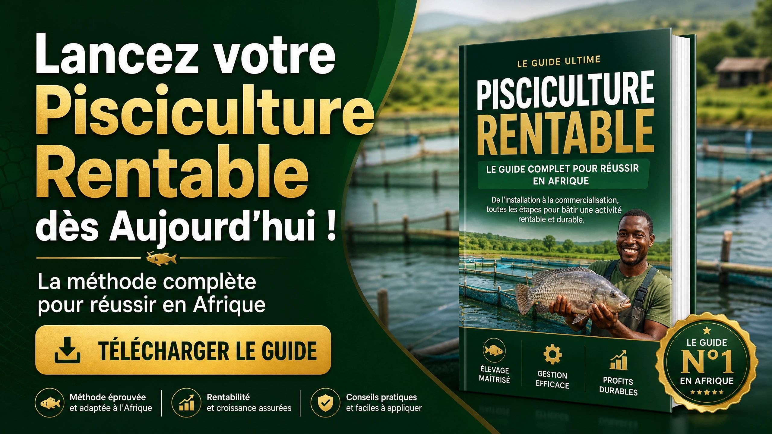 Pisciculture rentable - Le guide ultime