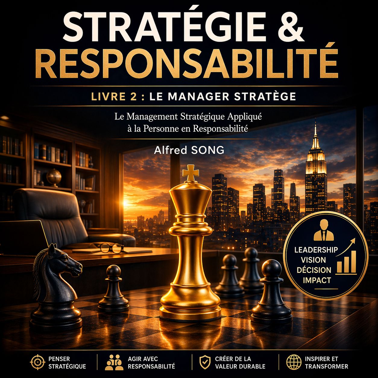 Le Manager Stratège - Stratégie et Responsabilité Livre 2 par Alfred Song