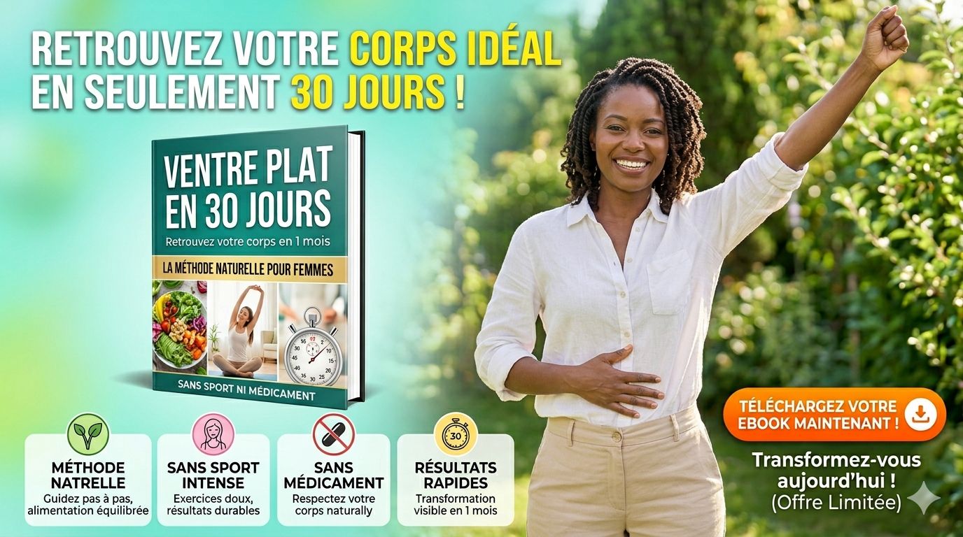 Guide Ventre Plat 30 Jours : Transformez Votre Silhouette Naturellement (copy)