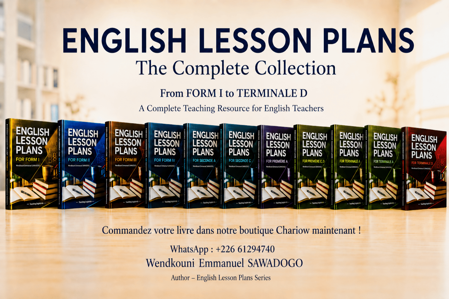 English Lesson Plans - Toutes les classes (6e, 5e, 4e, 3e, 2nde A et C, 1re A et C/D, Tle A et D)