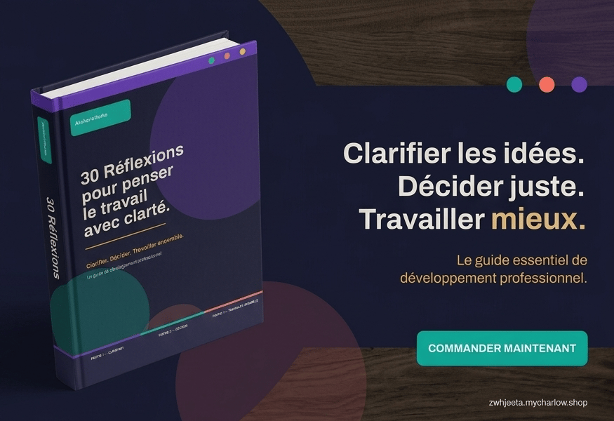 ''Énergie & Déclic'' Tu travailles dur. Mais est-ce que tu travailles avec clarté ? Prend ce E-book