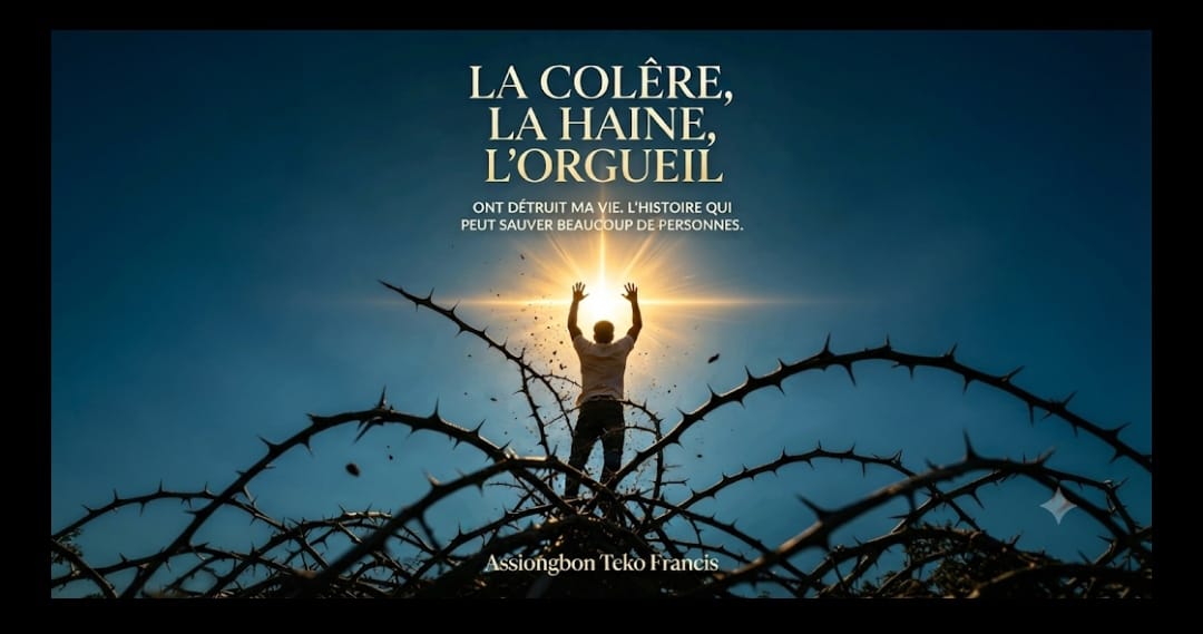 La colaire la haine l'orgueil