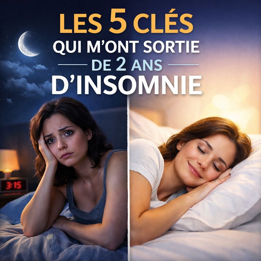 Les 5 Clés qui m'ont sortie de 2 ans d'insomnie