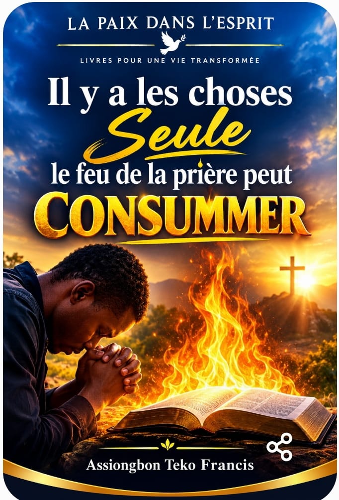 Il y a les choses seule le feu de la prière peut consumé