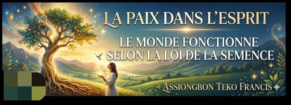 Le monde fonctionne Selon la loi de la semence