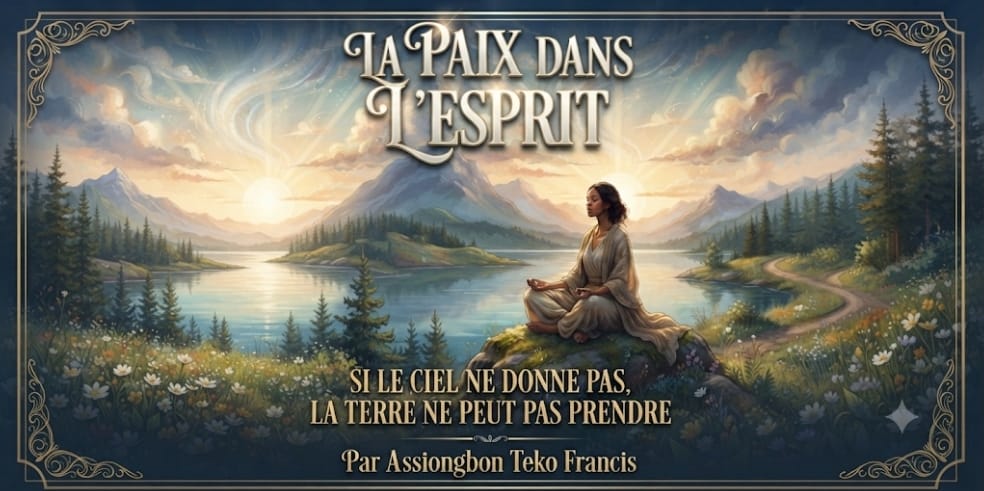 Si le ciel ne donne pas la terre ne peut pas prendre
