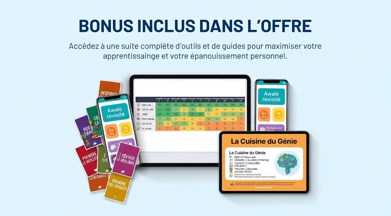 Libère le Génie de Ton Enfant : 26 Secrets + 7 Bonus Offerts
