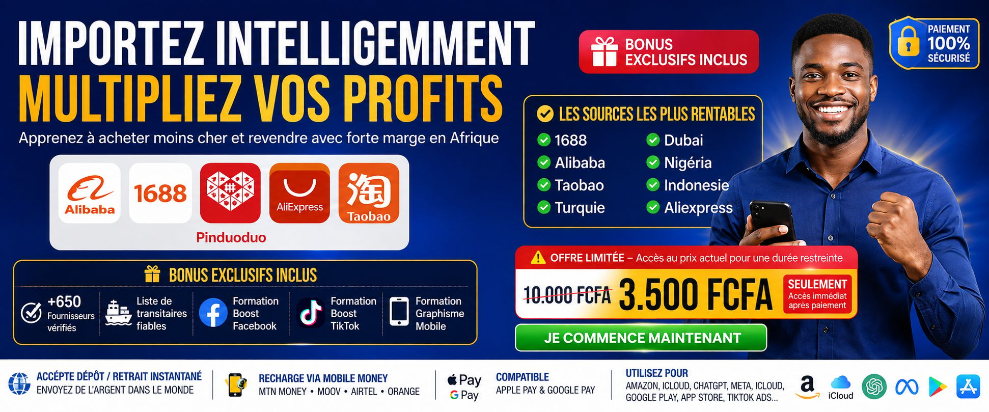 E-commerce pro Afrique