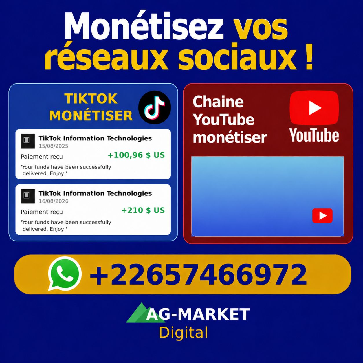 Arrête de scroller… commence à encaisser avec TikTok !