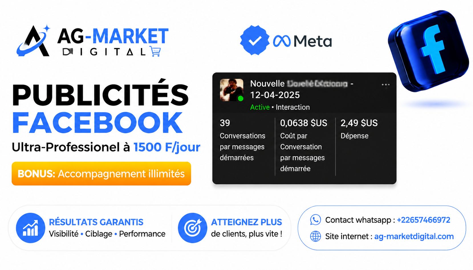 ATTIREZ PLUS DE CLIENTS AVEC LA PUBLICITÉ FACEBOOK