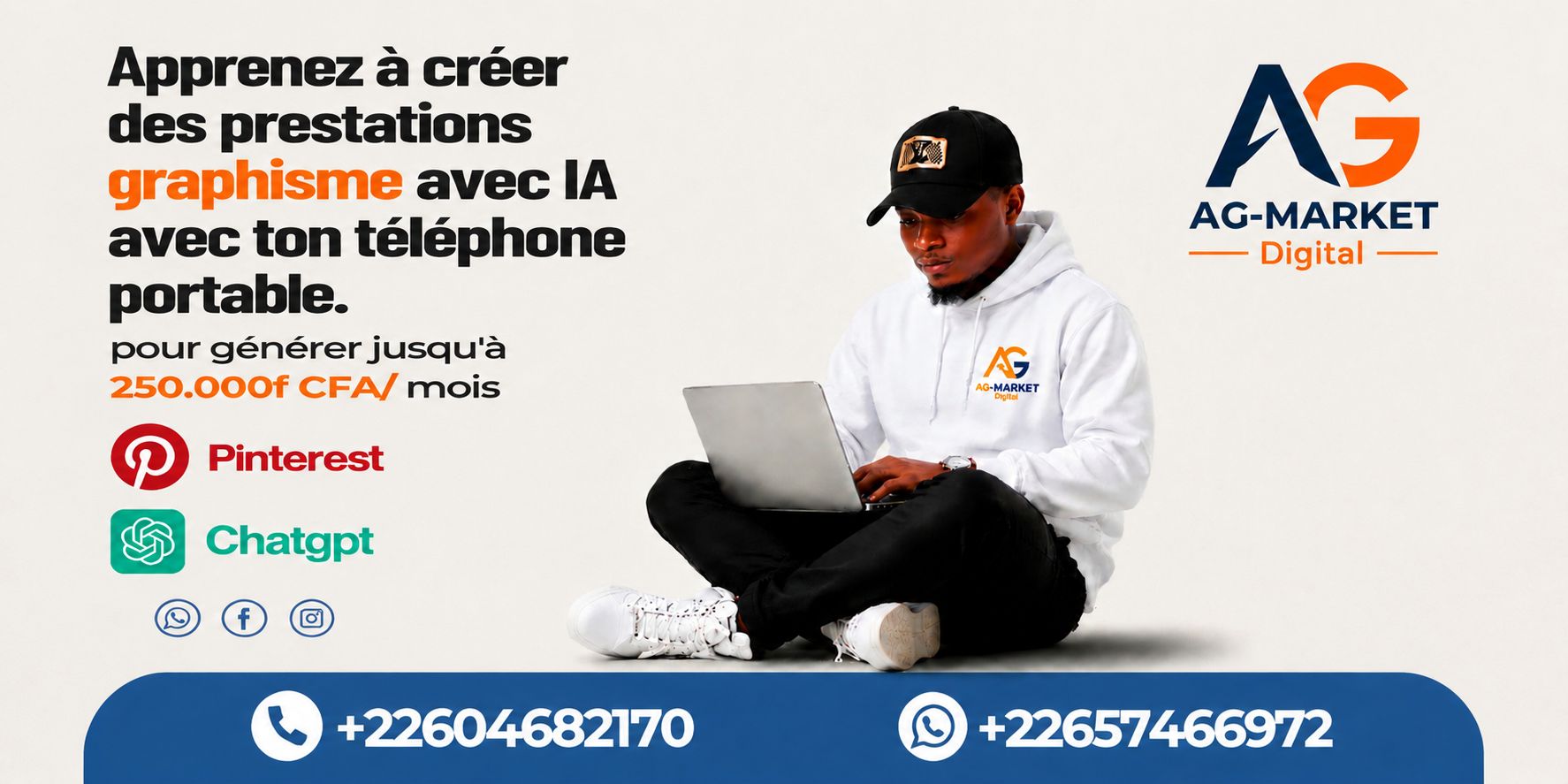 “Devenez graphiste avec l’IA depuis votre téléphone et générez des revenus en ligne”