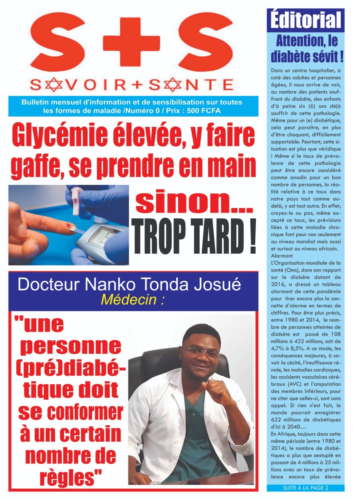 Bulletin Savoir + Santé