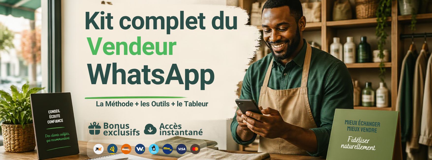 Kit du Vendeur WhatsApp