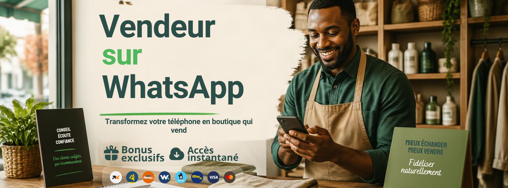Vendre sur WhatsApp