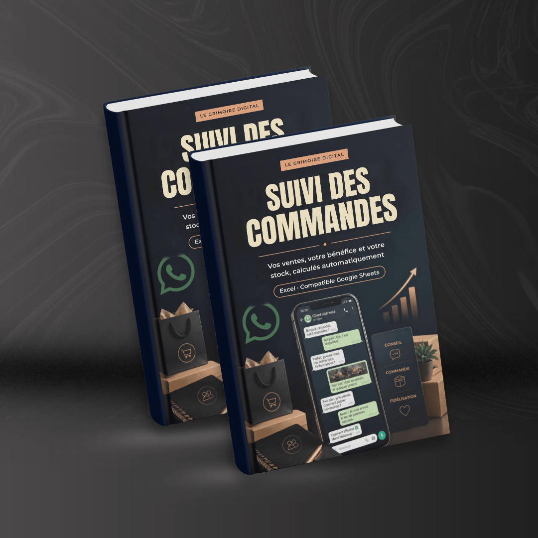 Tableur de suivi des commandes