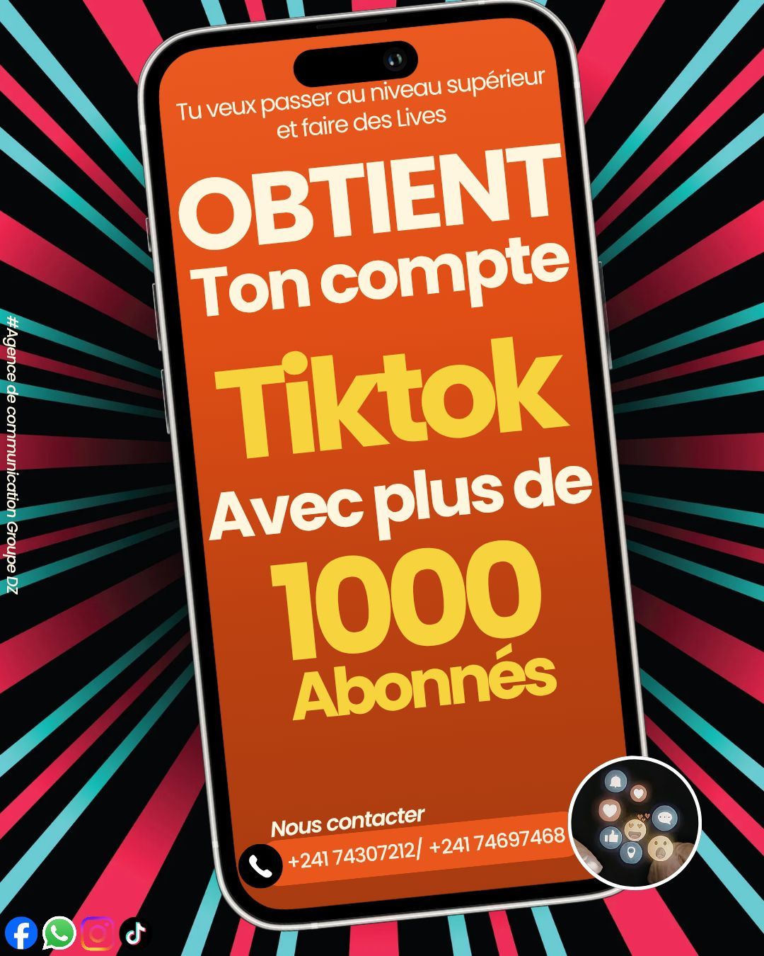 Compte Tik Tok