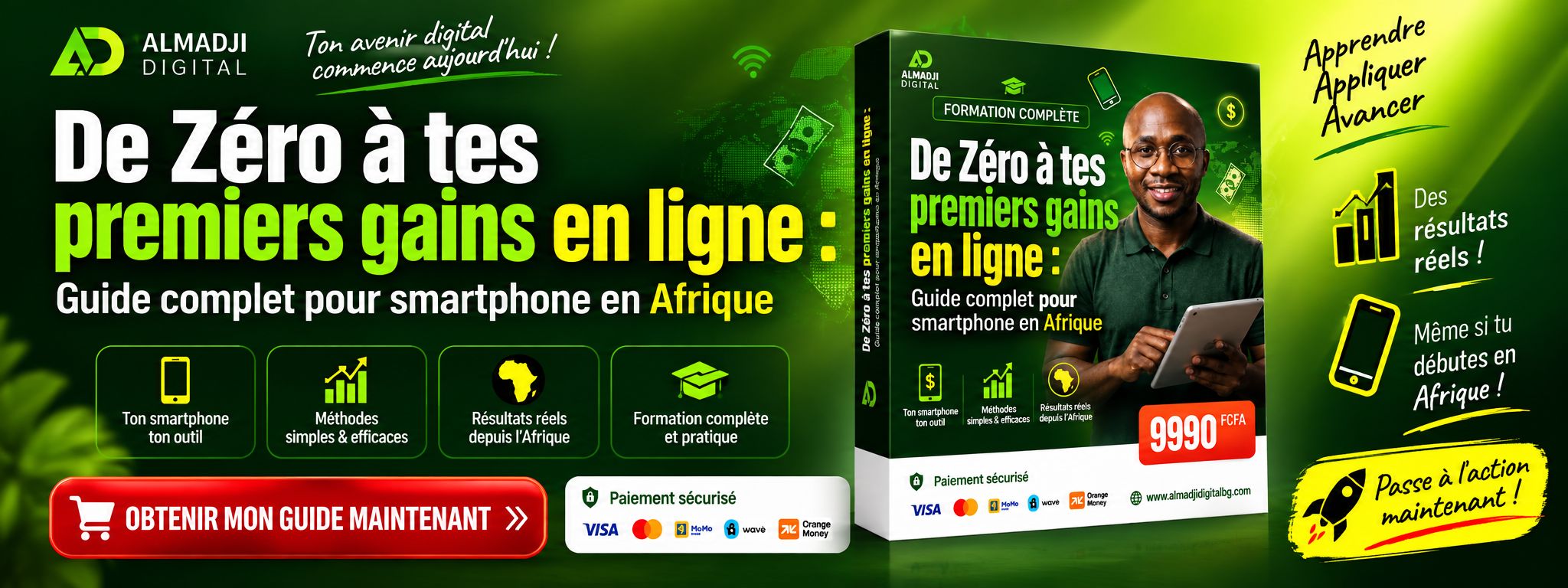 De zéro à tes premiers gains en ligne : le guide complet pour smartphone en Afrique