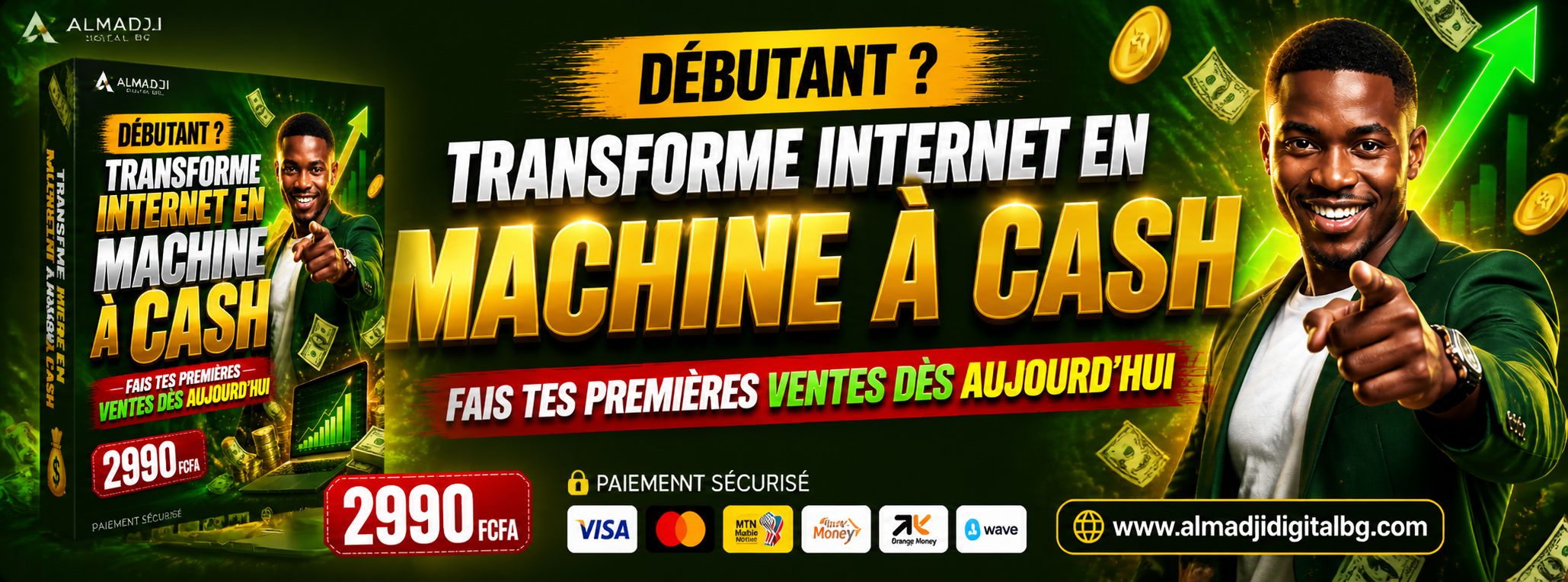 Débutant ? Transforme Internet en Machine à Cash et Fais Tes Premières Ventes Dès Aujourd’hui