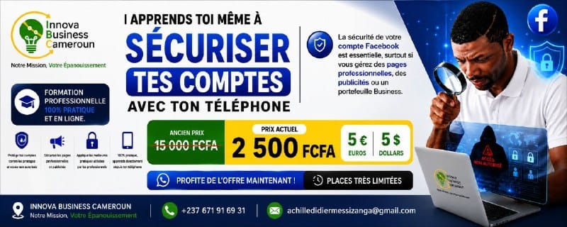 PROTÈGE TON COMPTE FACEBOOK AVANT QU'IL NE SOIT TROP TARD ! 🔐