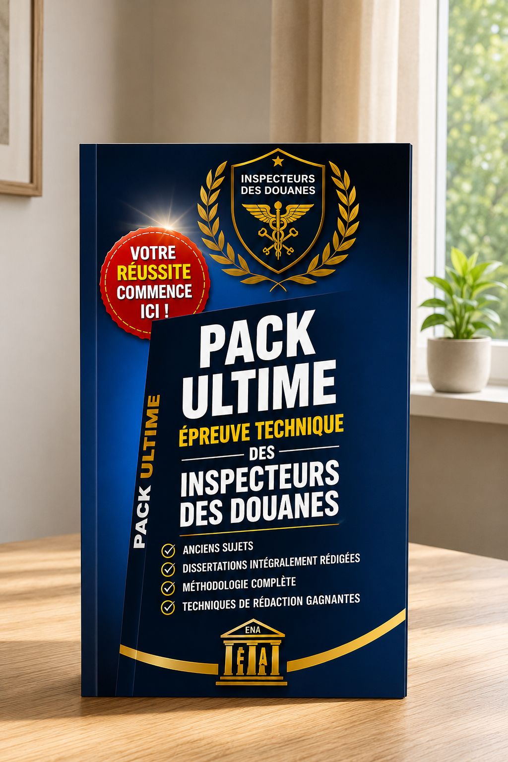 LE PACK ULTIME – ÉPREUVE TECHNIQUE DES INSPECTEURS DES DOUANES