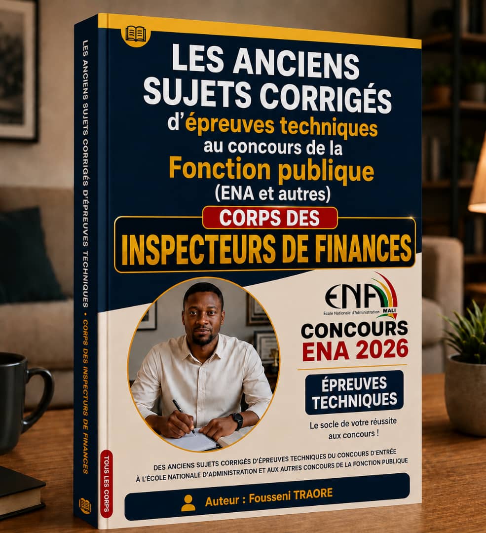 PACK ULTIME DES INSPECTEURS DE FINANCES Les Anciens Sujets Corrigés des Épreuves Techniques