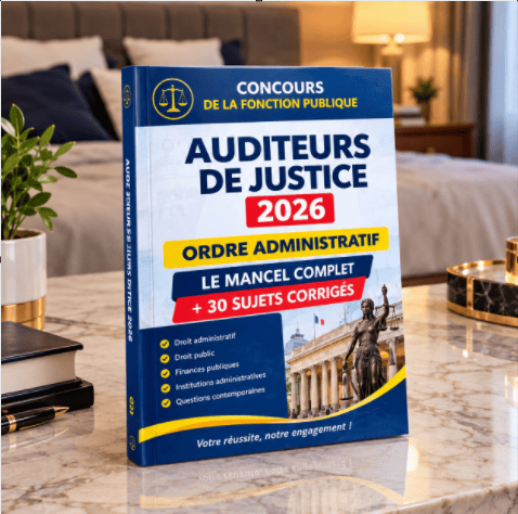 Auditeurs de justice 2026 – Ordre administratif : le manuel complet + 30 sujets corrigés (88)