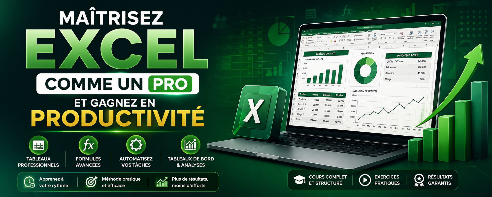 Maîtrisez Excel comme un Pro et Gagnez en Productivité
